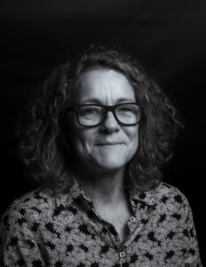 black and white image catherine marshall winemaker